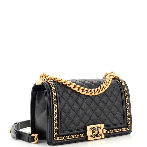 CH Chain Around Boy Flap Bag - ForPrestige