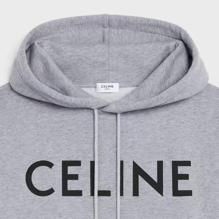 CL Gray Loose Hoodie - ForPrestige